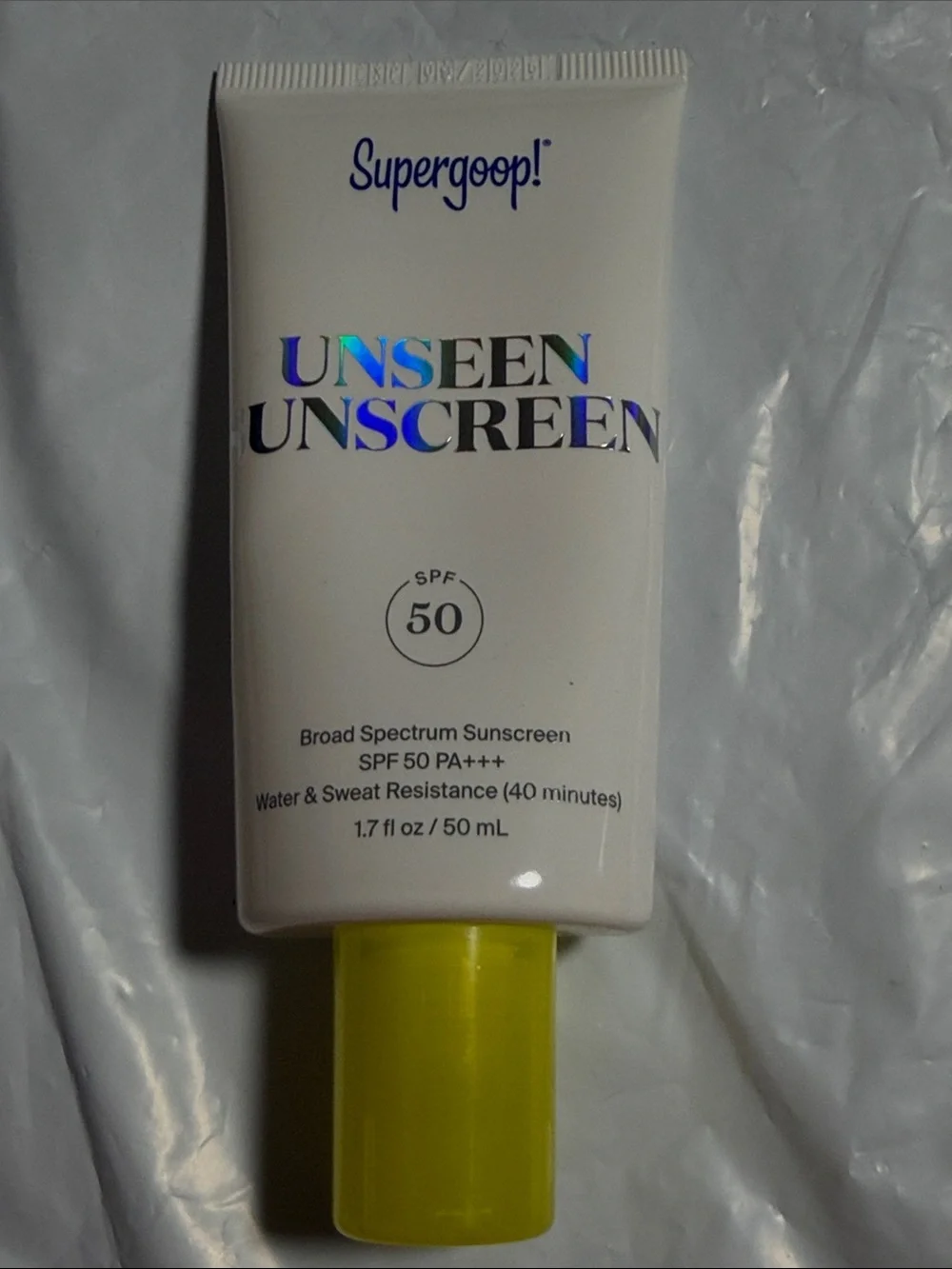 Supergoop Unseen Sunscreen Spf 50